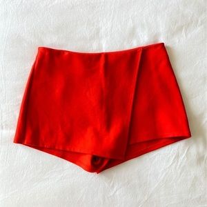 Red Skort from Revolve